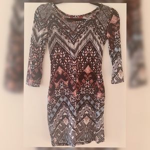 Bohemian Print Dress